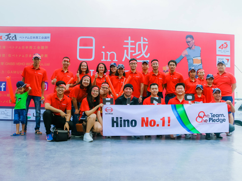 Hino Motors Việt Nam đồng hành cùng giải thi chạy “Ekiden”